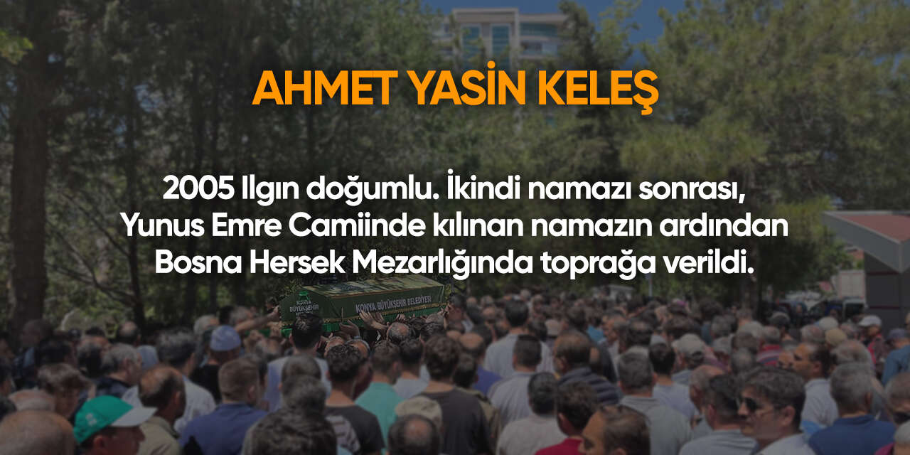 Konya'da bugün vefat edenler | 2 Şubat 2026 6